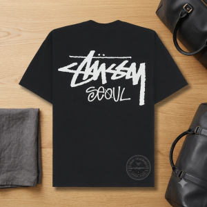 Stussy Stock Seoul T-Shirt Black