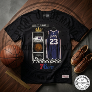 lebron james sixers shirt