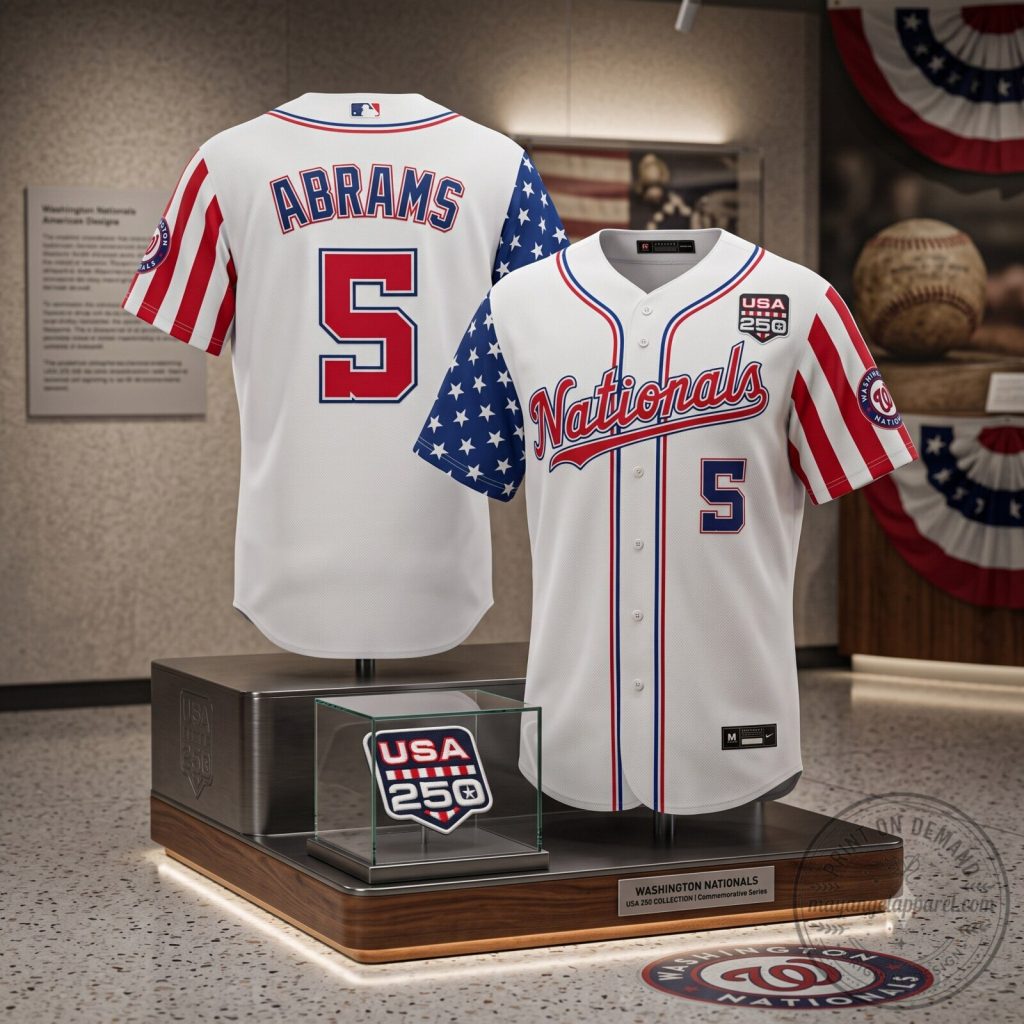 Men's Washington Nationals America 250 Edition Vapor Premier Limited Jersey Men's Washington Nationals America 250 Edition Vapor Premier Limited Jersey