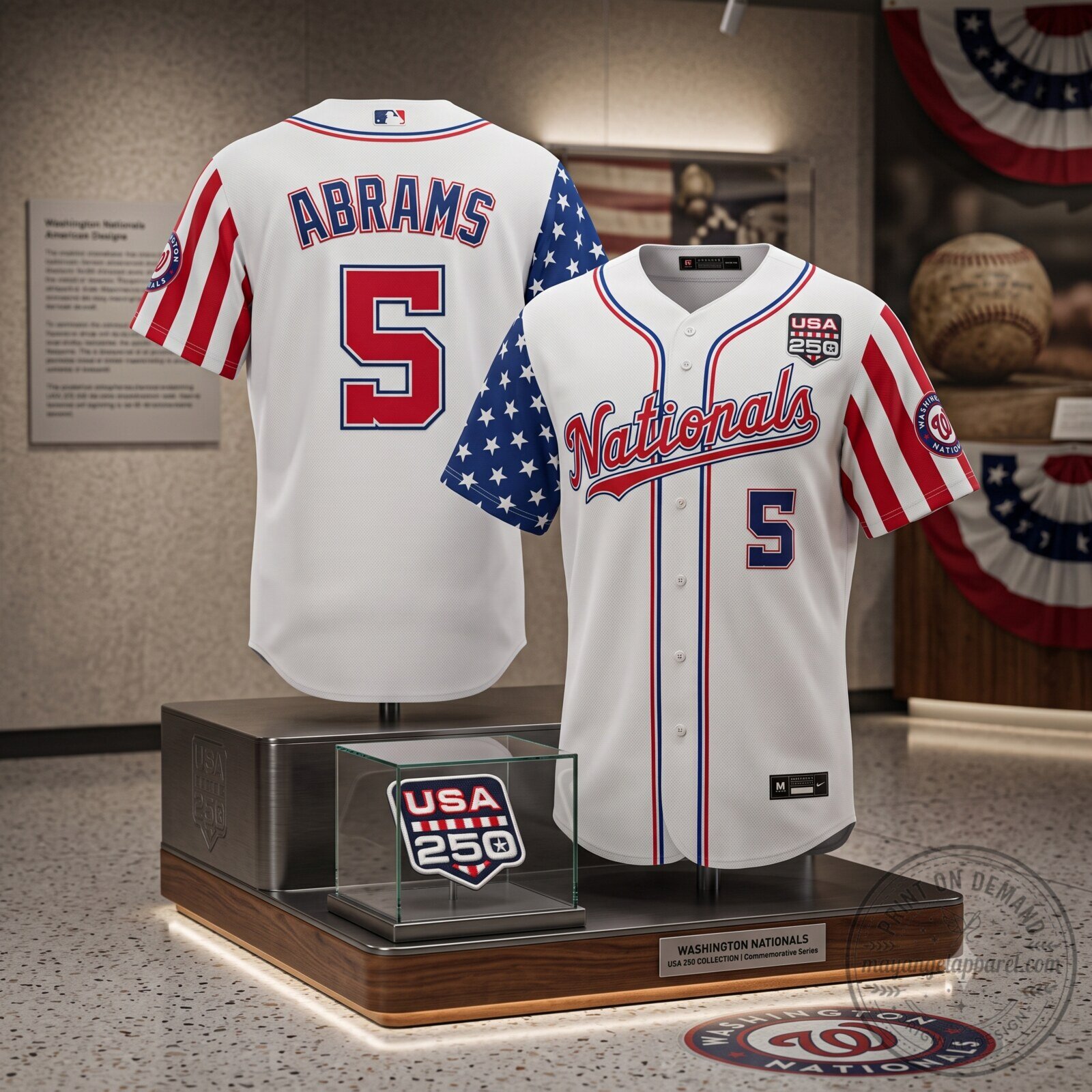 Men's Washington Nationals America 250 Edition Vapor Premier Limited Jersey