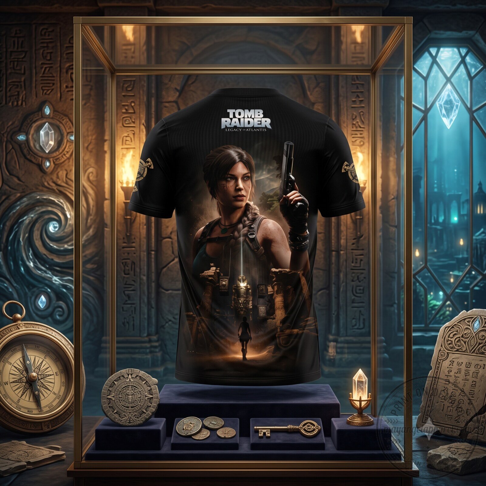 Tomb Raider Legacy of Atlantis 3D Apparel 6 Tomb Raider Legacy of Atlantis 3D Apparel