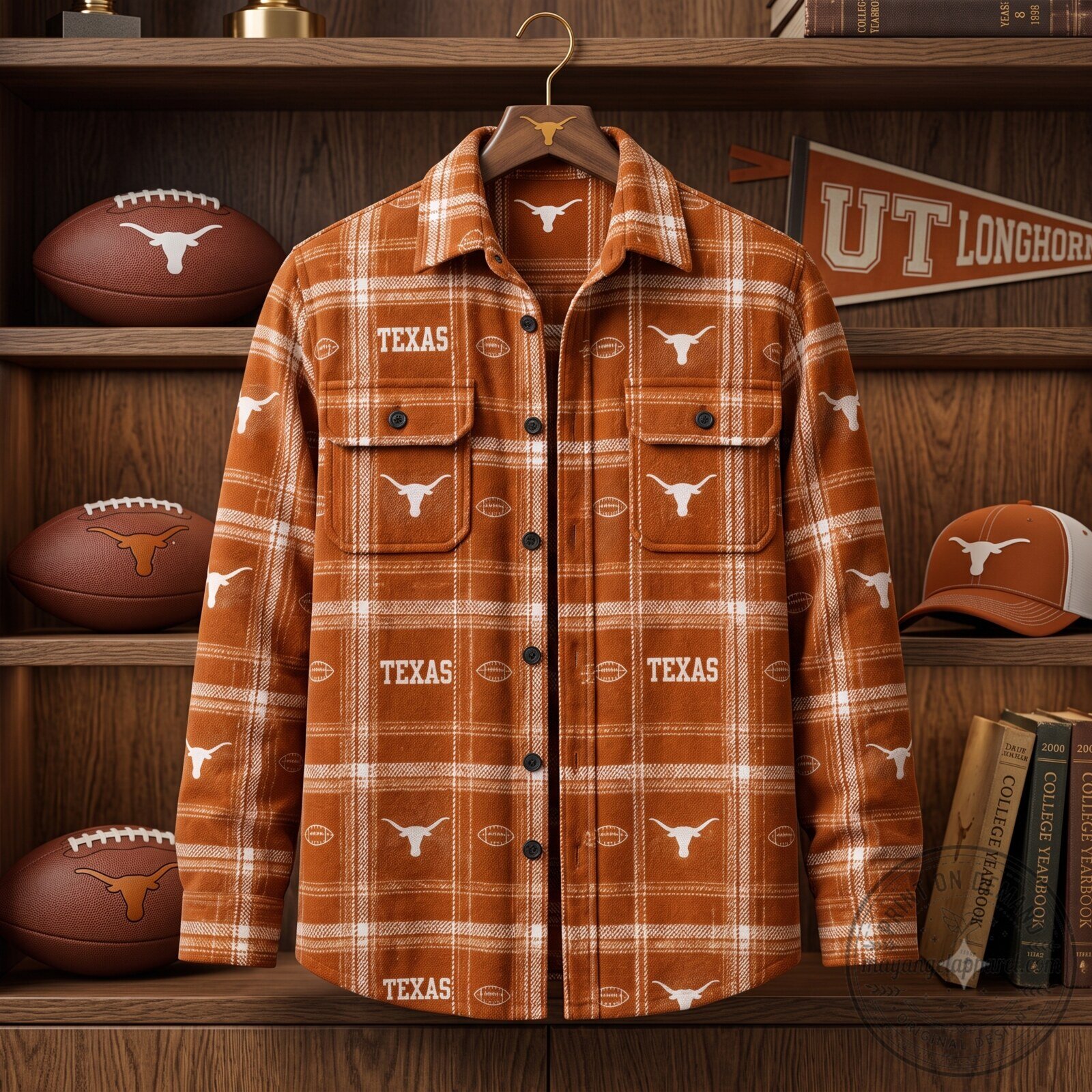 Texas Longhorns Premium Flannel Shirt 2026 2 LSU Tigers Premium Flannel Shirt 2026