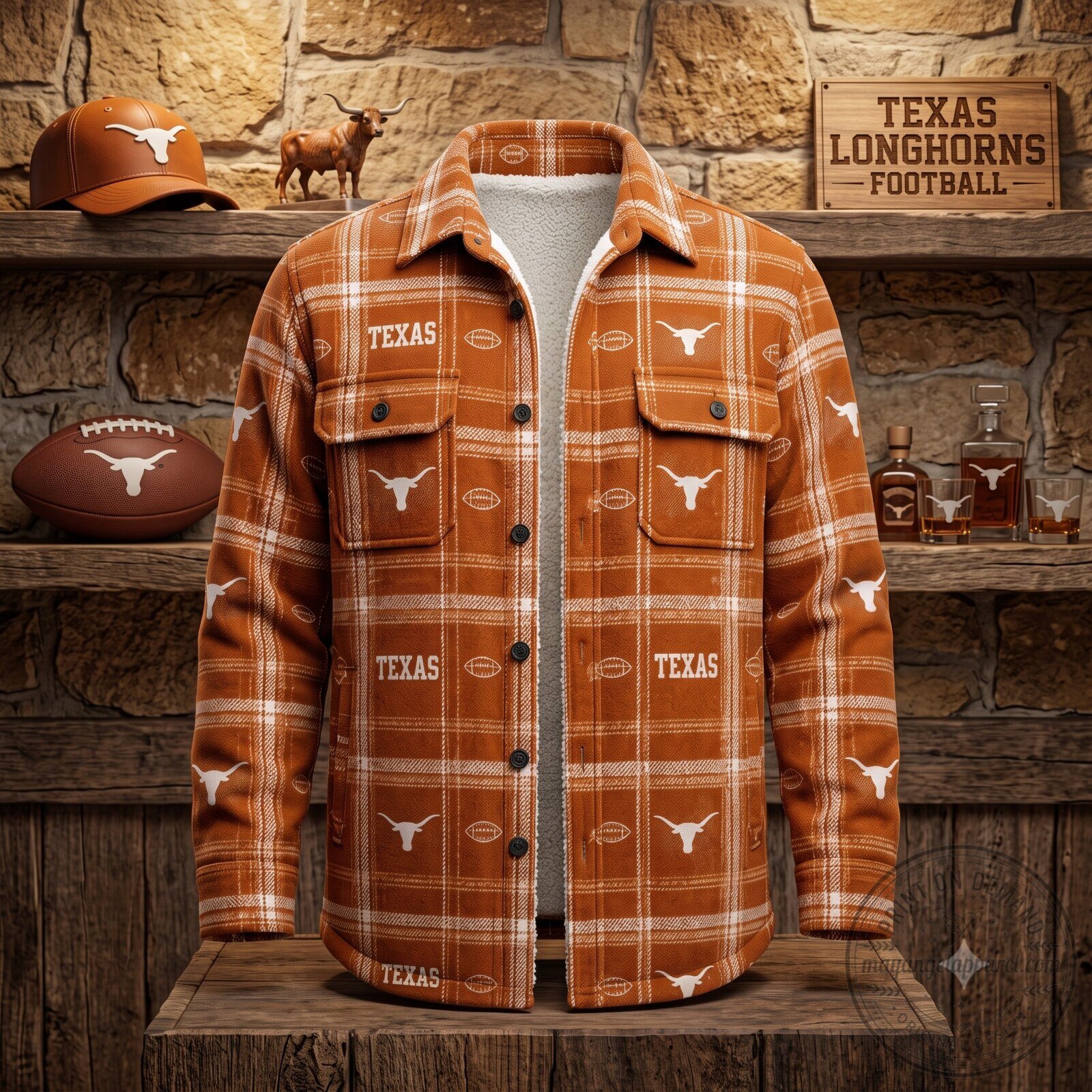 Texas Longhorns Premium Flannel Shirt 2026 3 LSU Tigers Premium Flannel Shirt 2026