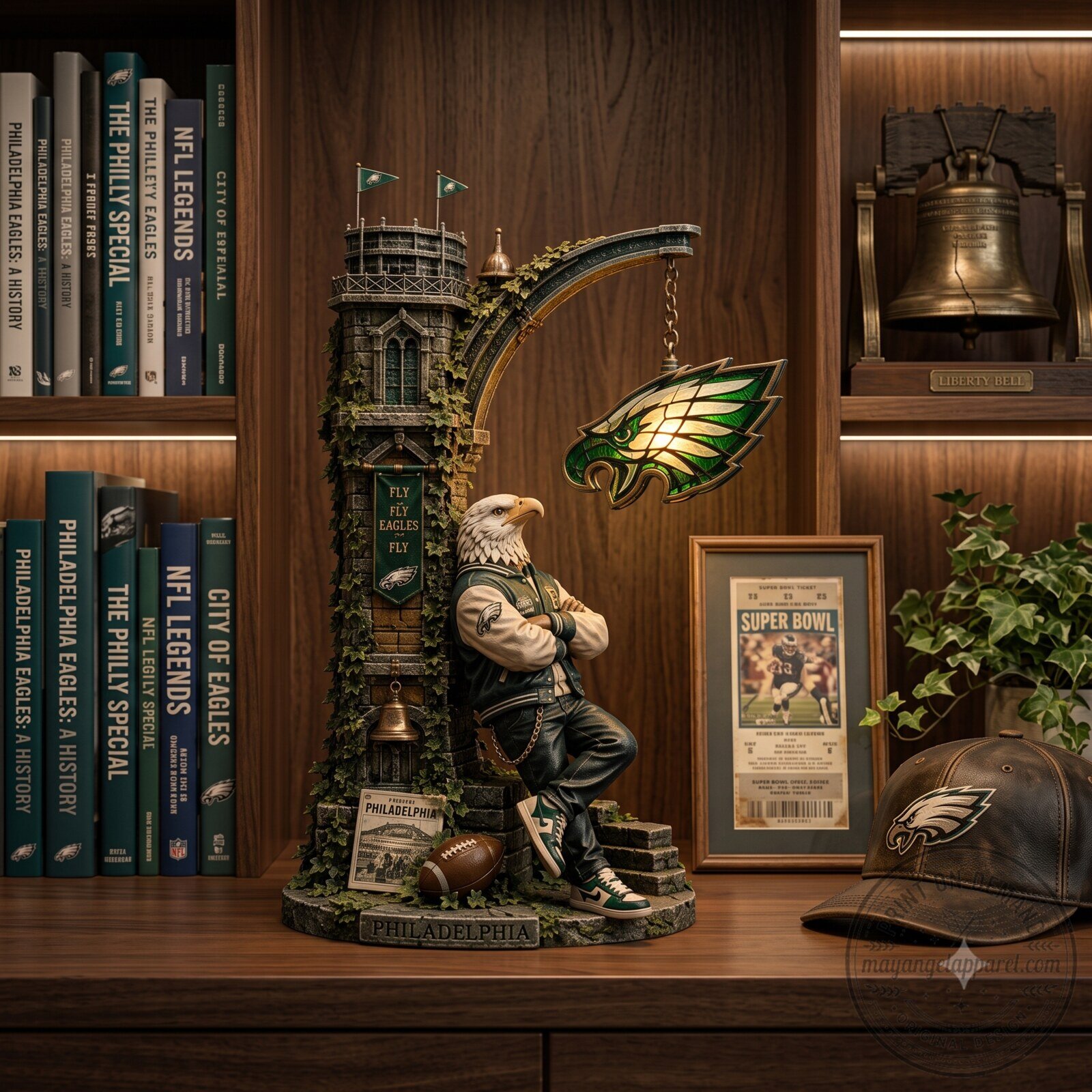 PLDE Bookshelf Figurines Lamp NTNA 3 Bookshelf Figurines Lamp