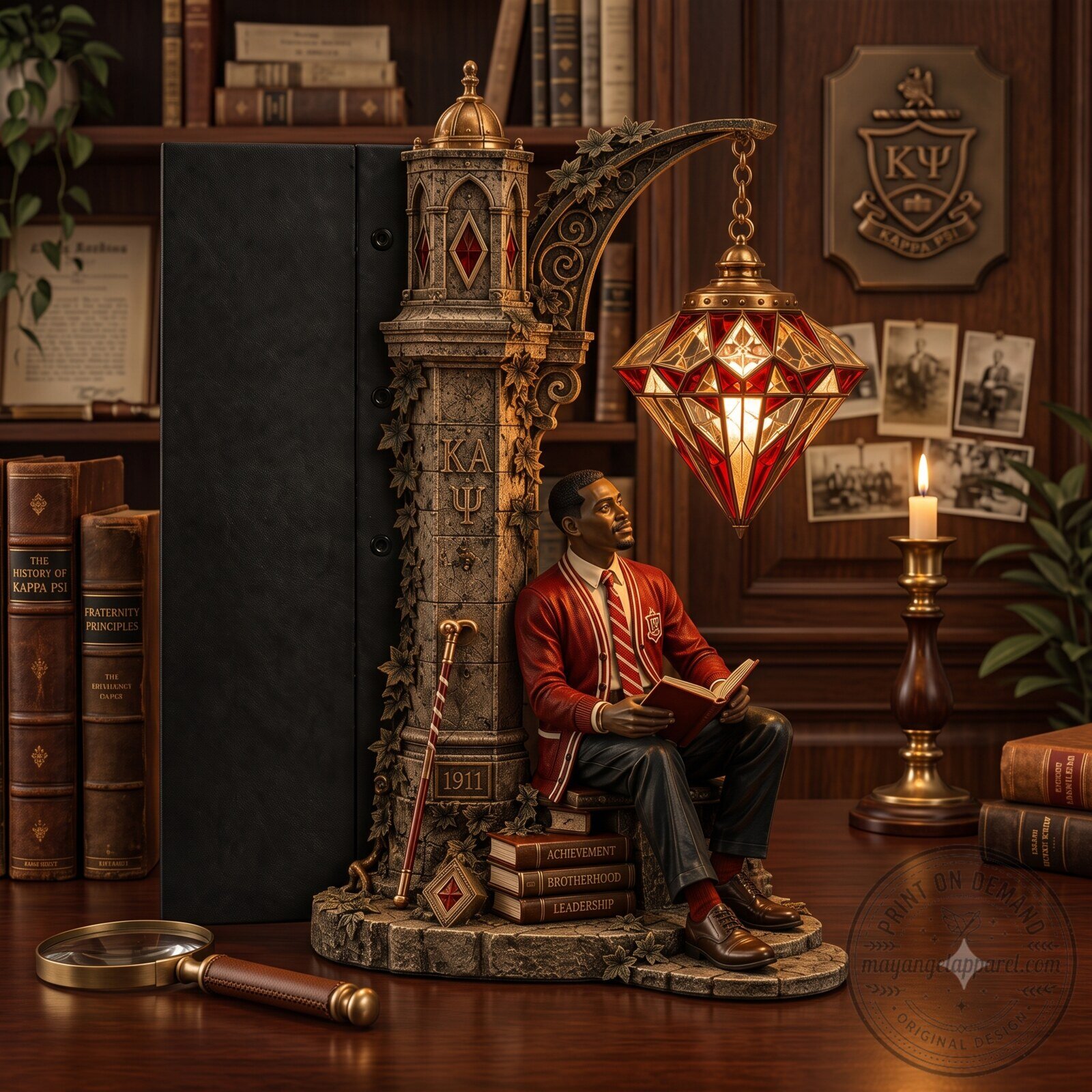 KPAP Bookshelf Figurines Lamp 3 KPAP Bookshelf Figurines Lamp