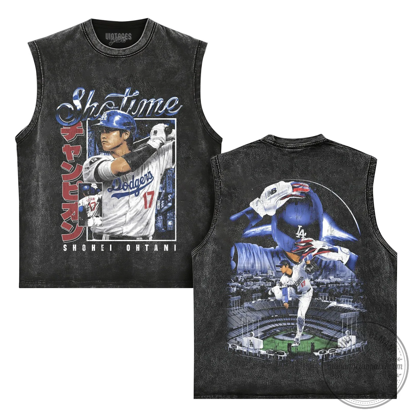 Los Angeles Dodgers Fan T-Shirt featuring Shohei Ohtani 5 Los Angeles Dodgers Fan T-Shirt featuring Shohei Ohtani