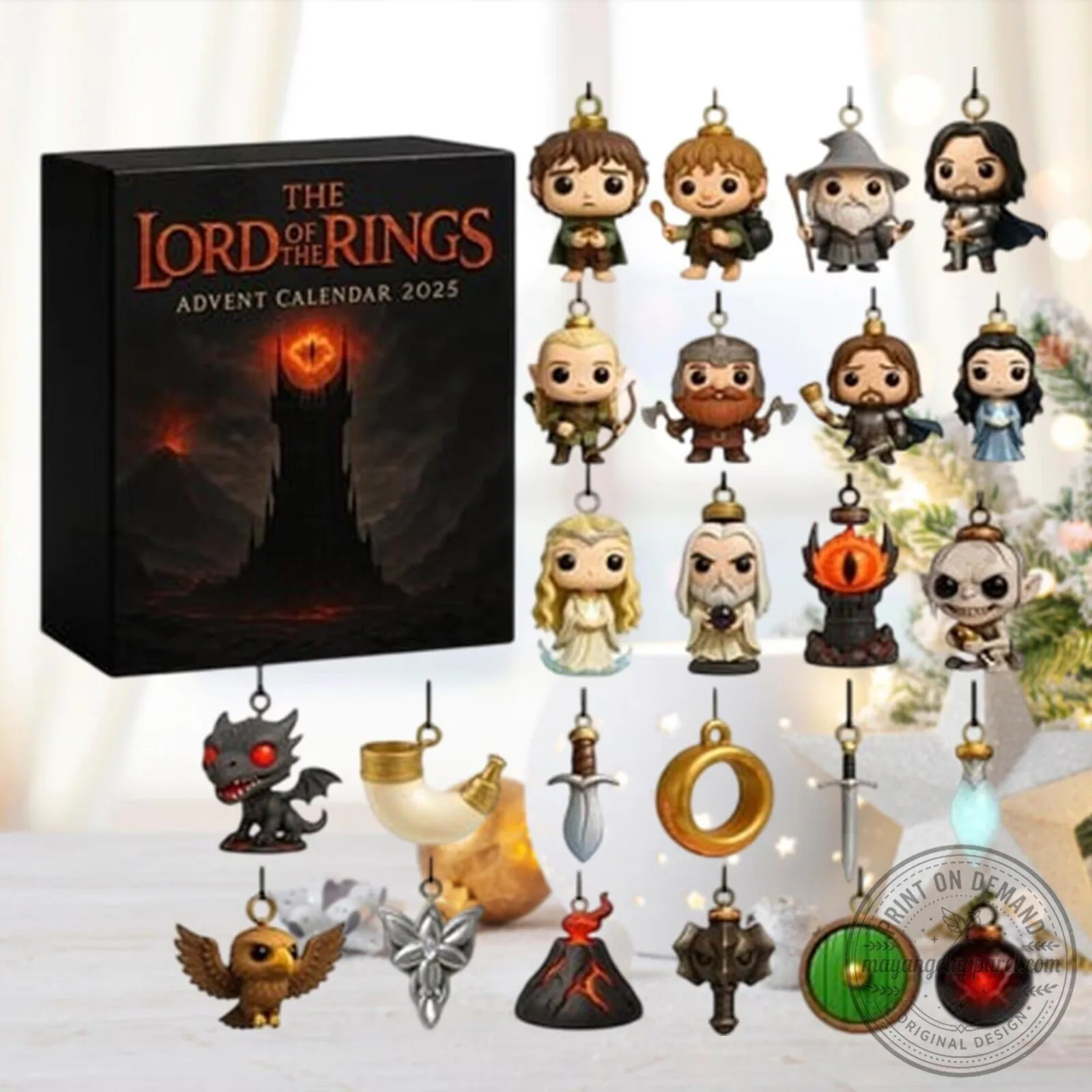 Lord of the Rings Funko Pop Advent Calendar 2025