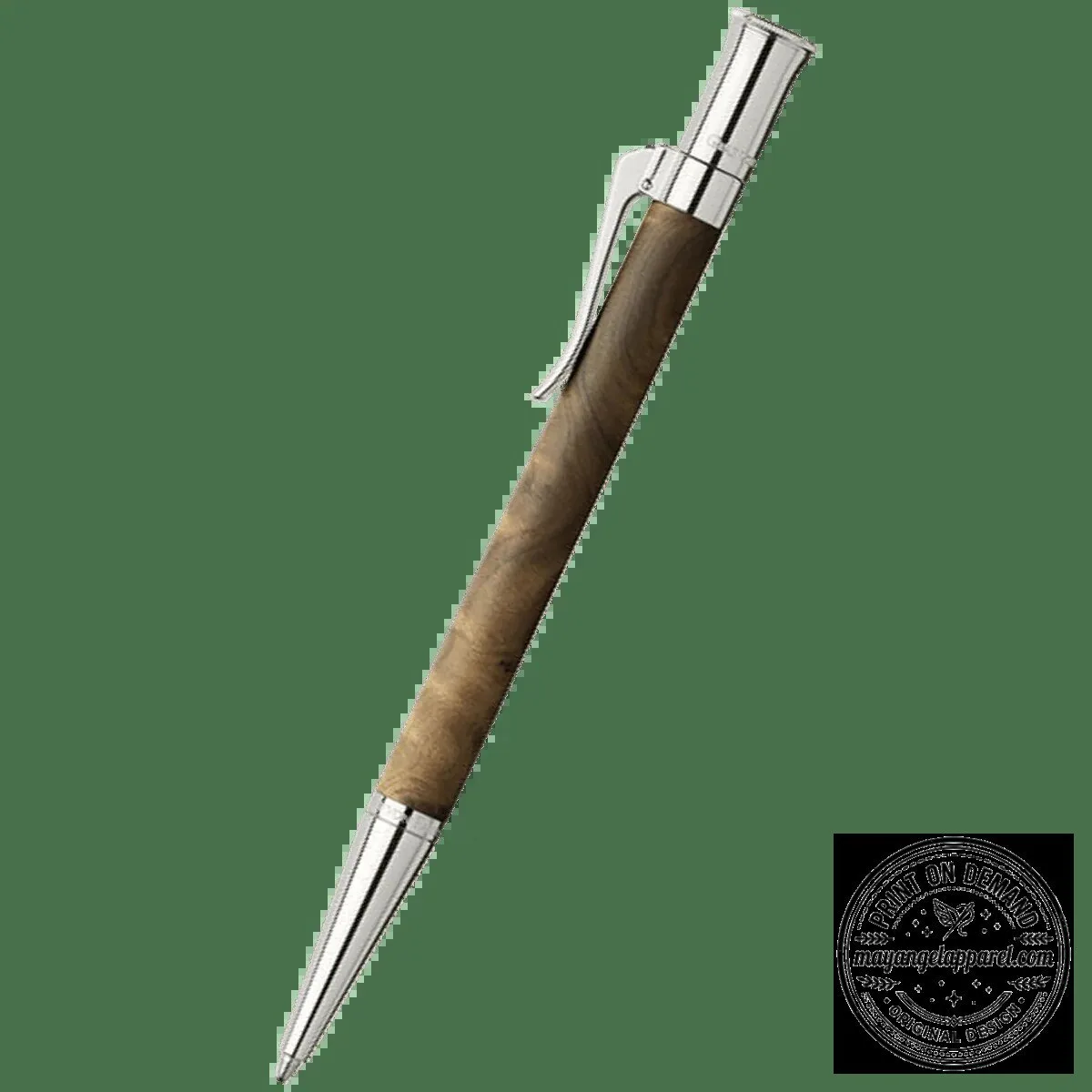 Graf Von Faber-Castell Classic Ballpoint Pen Thuja Burl Wood Writing Instrument
