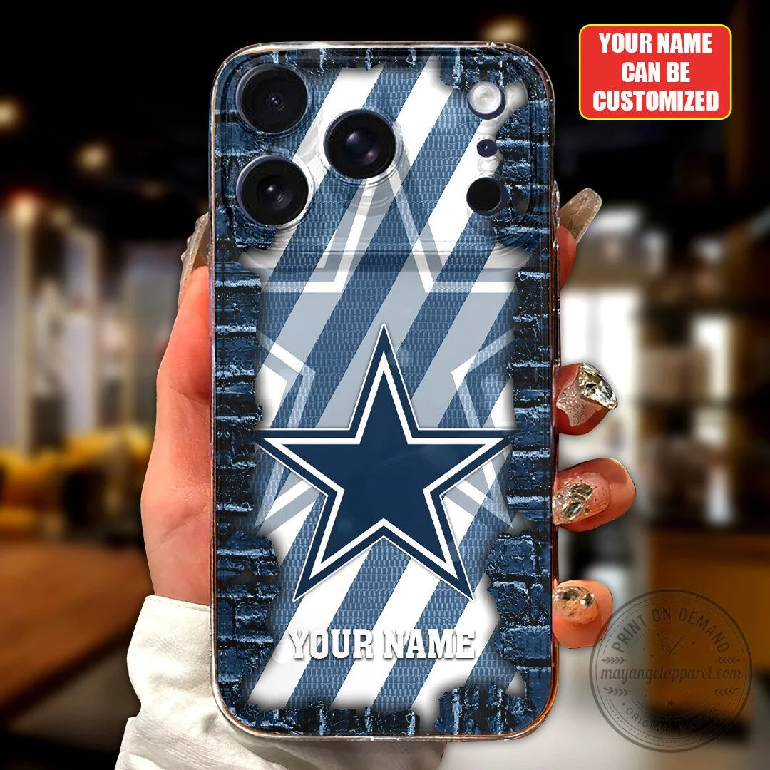 Dallas Cowboys Personalized Blue Star Phone Case