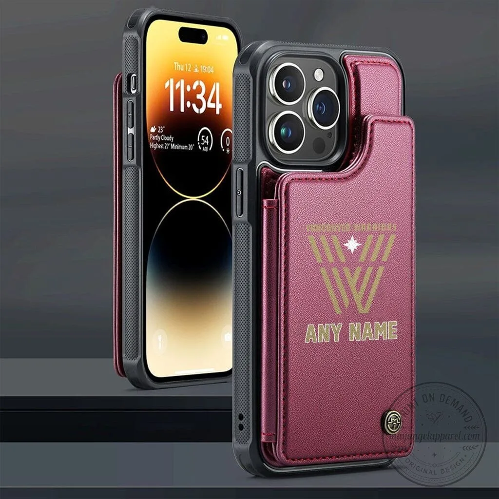 Vancouver Warriors Personalized Leather Phone Case with Custom Name 12 Vancouver Warriors Personalized Leather Phone Case with Custom Name
