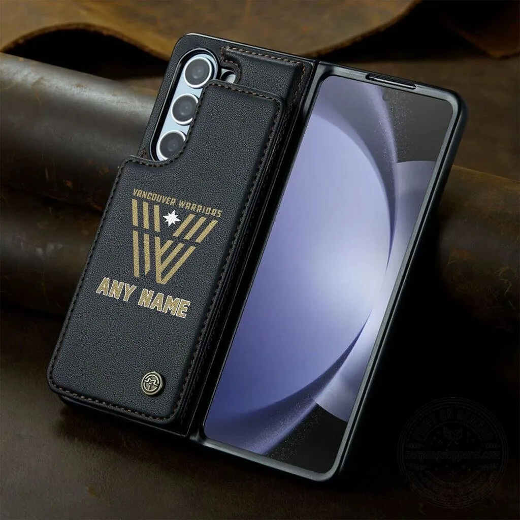 Vancouver Warriors Personalized Leather Phone Case with Custom Name 15 Vancouver Warriors Personalized Leather Phone Case with Custom Name