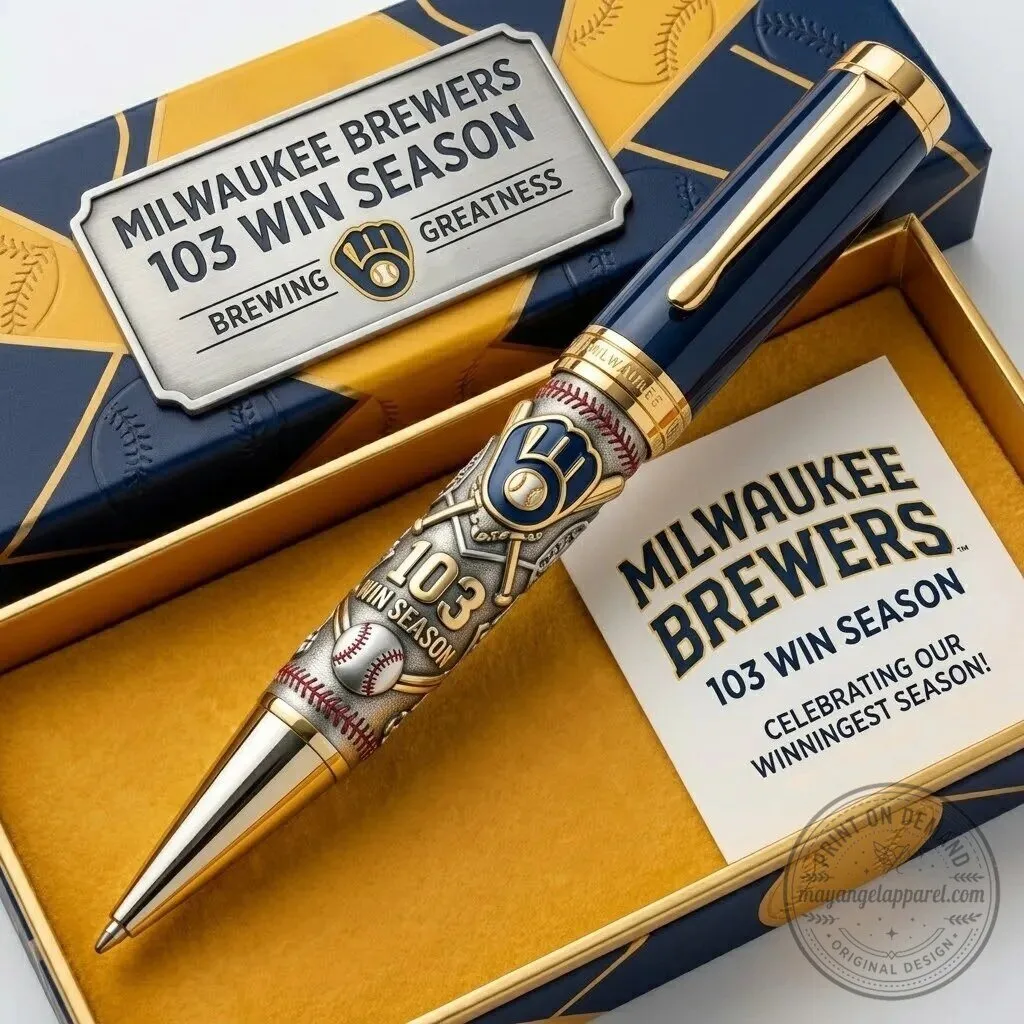 Milwaukee Brewers 103 Win Season Commemorative Collector's Pen