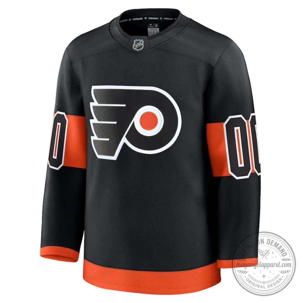 Philadelphia Flyers Black Alternate NHL Hockey Jersey