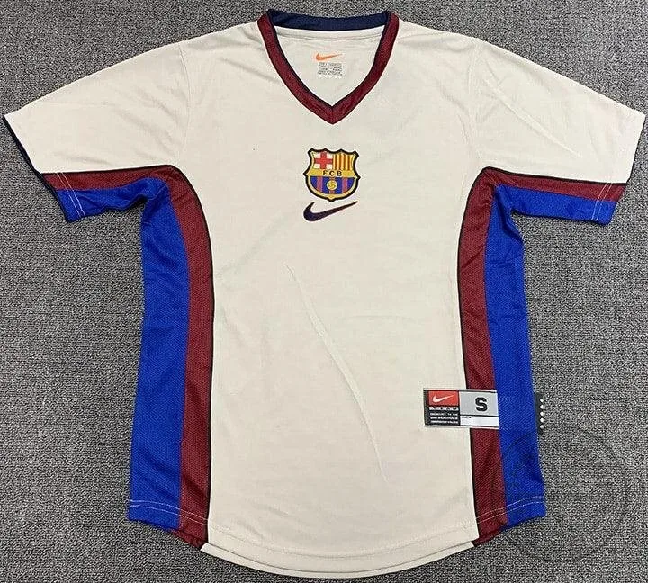 Barcelona 1998-1999 Away Retro Football Jersey
