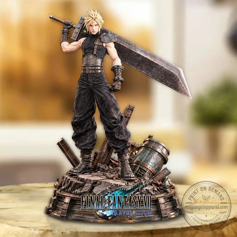 Final Fantasy VII Revelation Cloud Strife Action Figure Collectible Statue