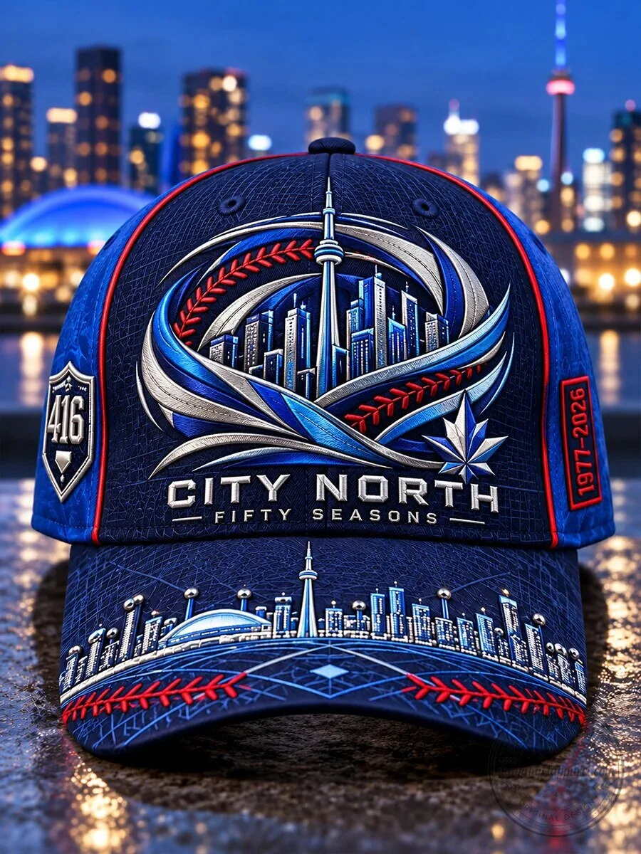 Toronto Blue Jays City North Fifty Seasons Baseball Cap Hat