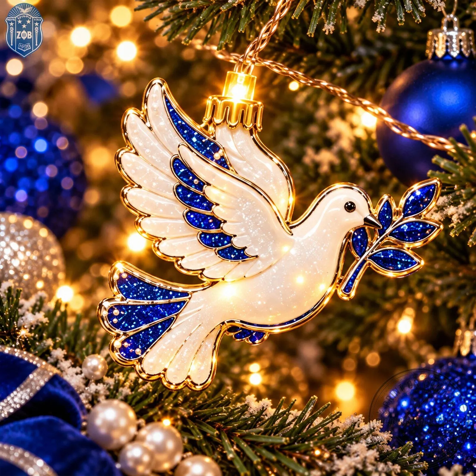 Zeta Phi Beta Sorority Holiday Ornament String Lights Christmas Decorations 6 Zeta Phi Beta Sorority Holiday Ornament String Lights Christmas Decorations