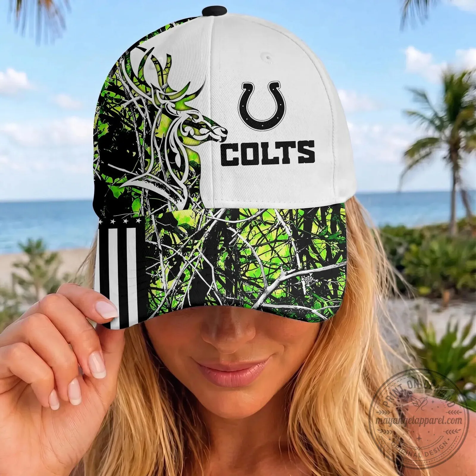 Indianapolis Colts Deer Hunting Camouflage American Flag Cap Hat 8 Indianapolis Colts Deer Hunting Camouflage American Flag Cap Hat