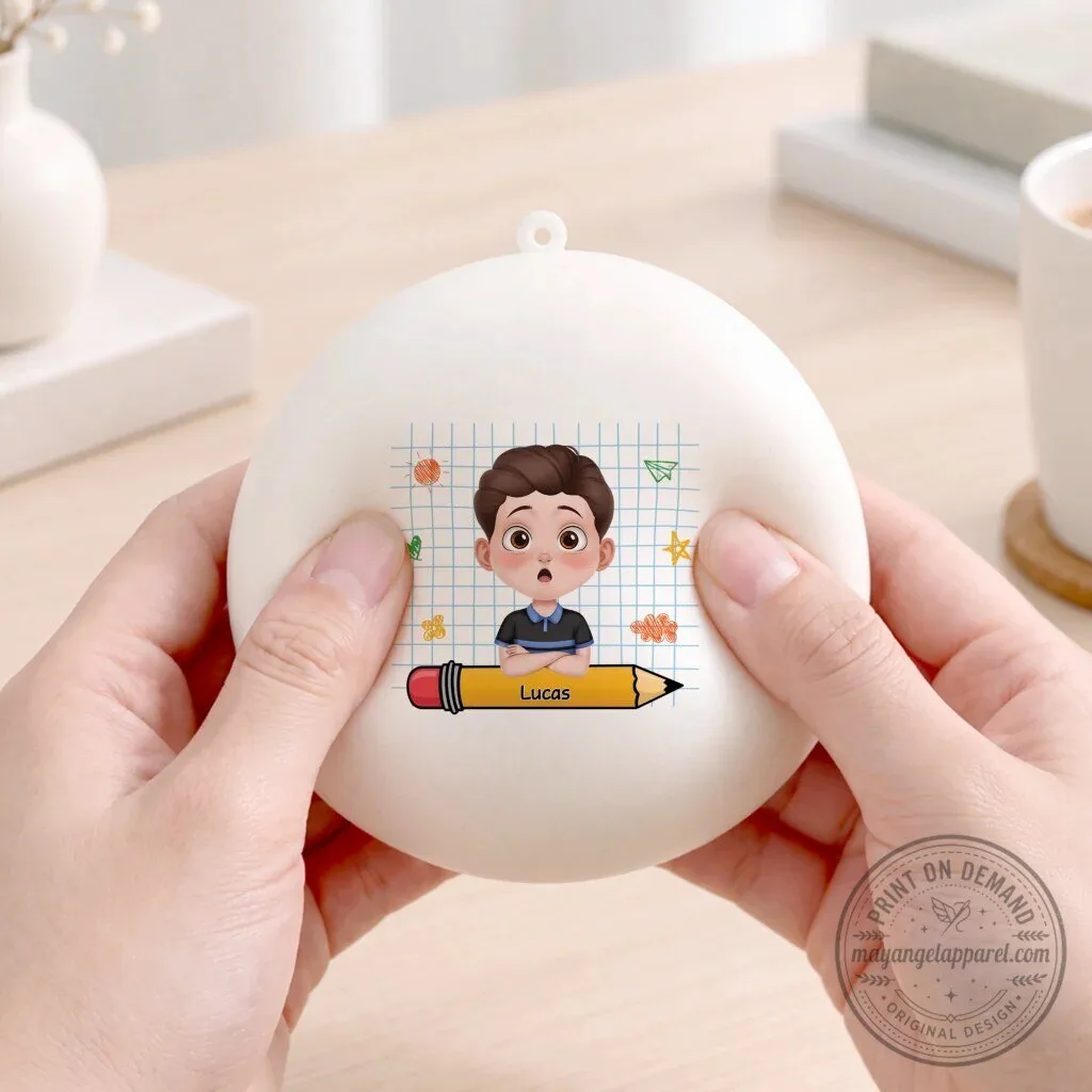 Personalized Kindergarten Here I Come Steamed Bun Squishy Stress Relief Toy 6 Personalized Kindergarten Here I Come Steamed Bun Squishy Stress Relief Toy