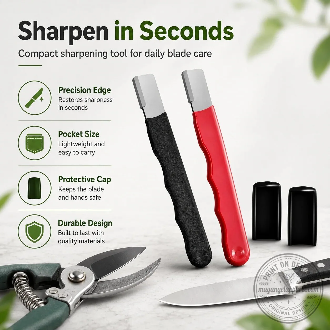 Professional 3-in-1 Knife Sharpener for Kitchen, Outdoor, and Garden Tools 10 Professional 3-in-1 Knife Sharpener for Kitchen, Outdoor, and Garden Tools