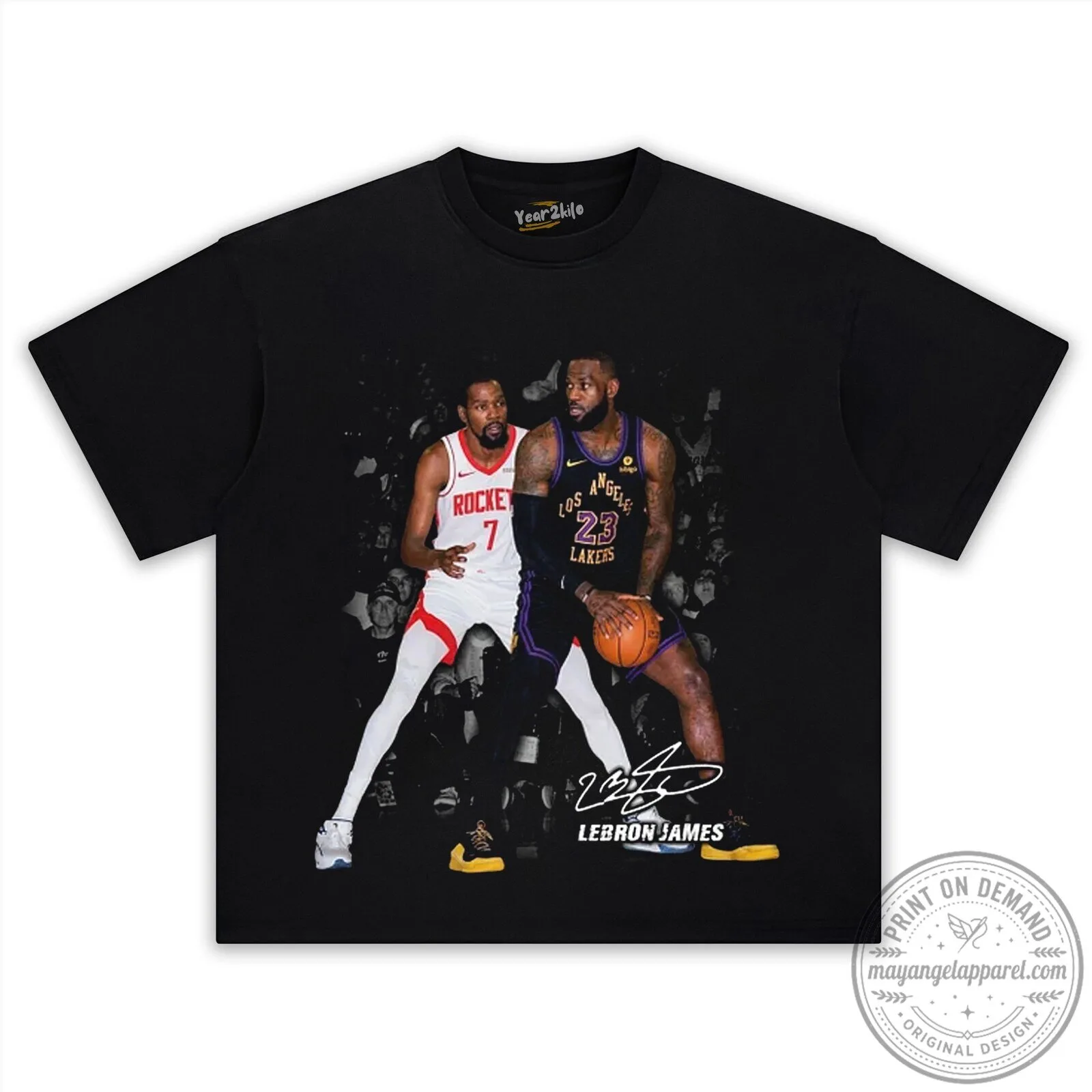 LeBron James Los Angeles Lakers Basketball Legend T-Shirt