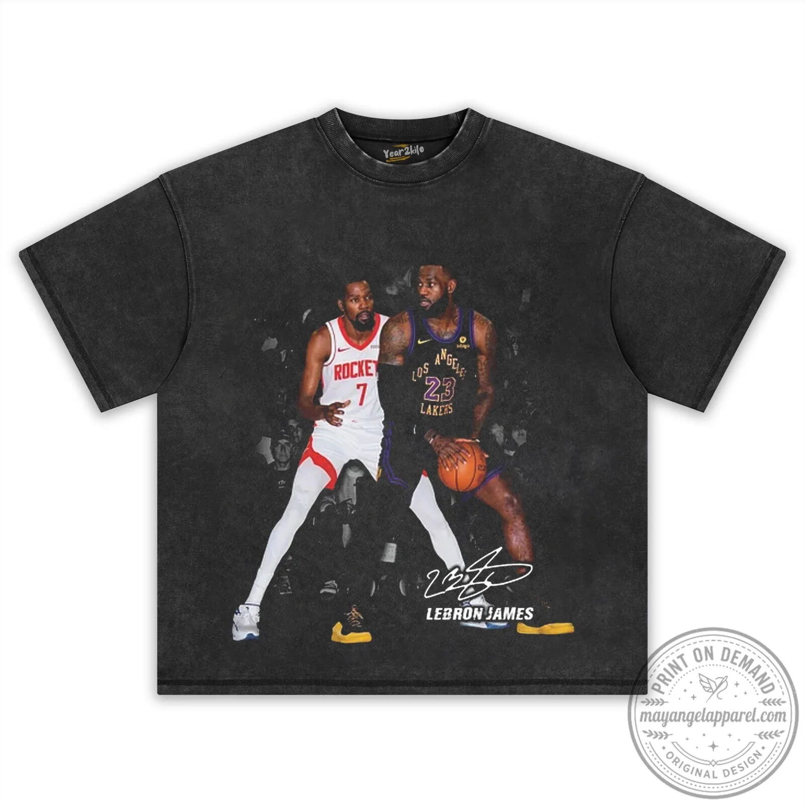 LeBron James Los Angeles Lakers Basketball Legend T-Shirt 8 LeBron James Los Angeles Lakers Basketball Legend T-Shirt