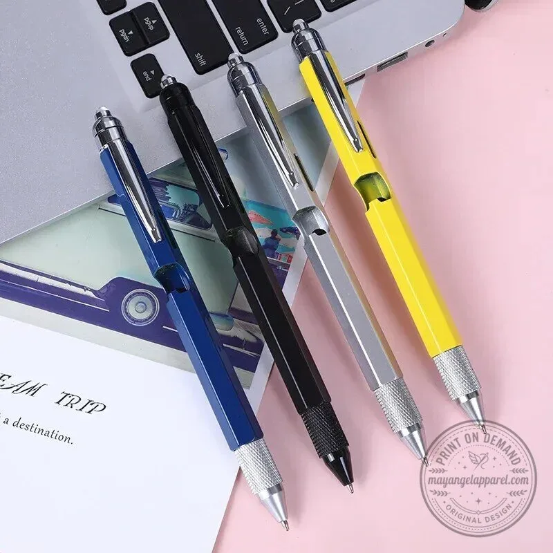 9-in-1 Multitool Pen with Screwdriver and Level for Everyday Carry
